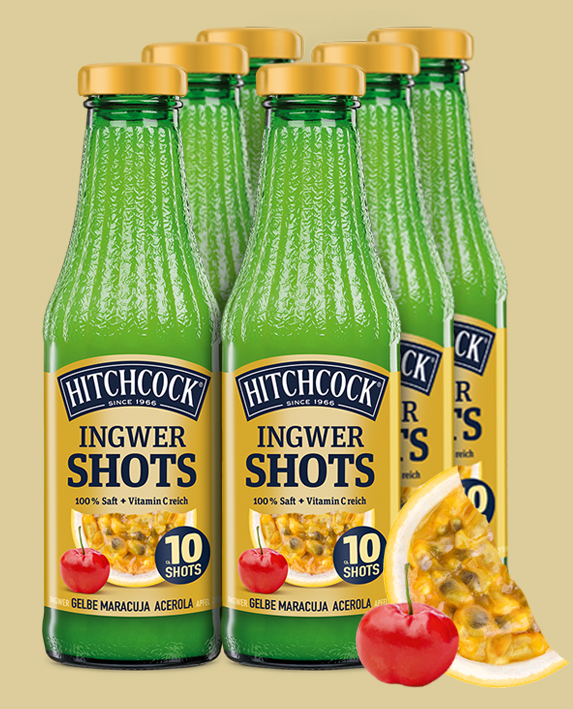 Ingwer Shot Maracuja Set