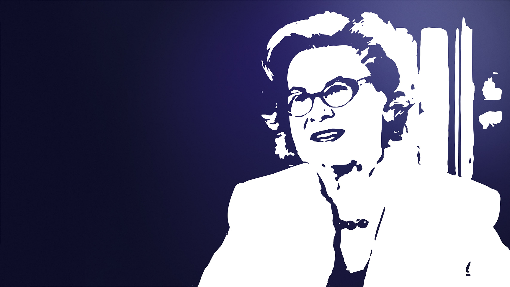 Frau Illustration Hitchcock.de