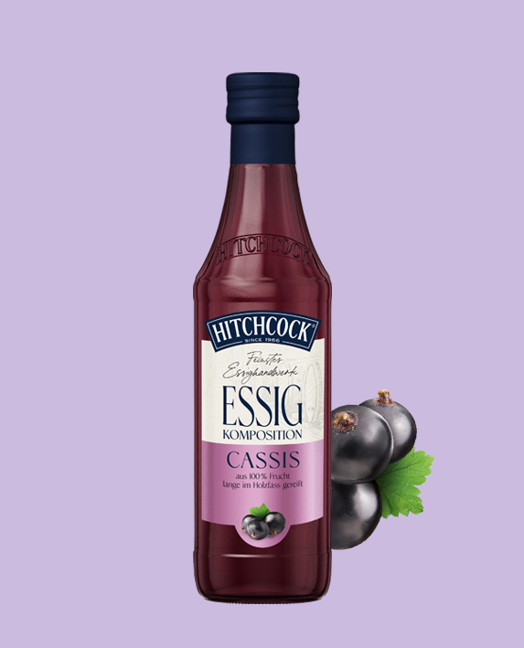Fruchtessig-Komposition Cassis