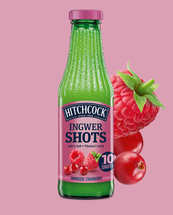 Ingwer Shot Himbeere