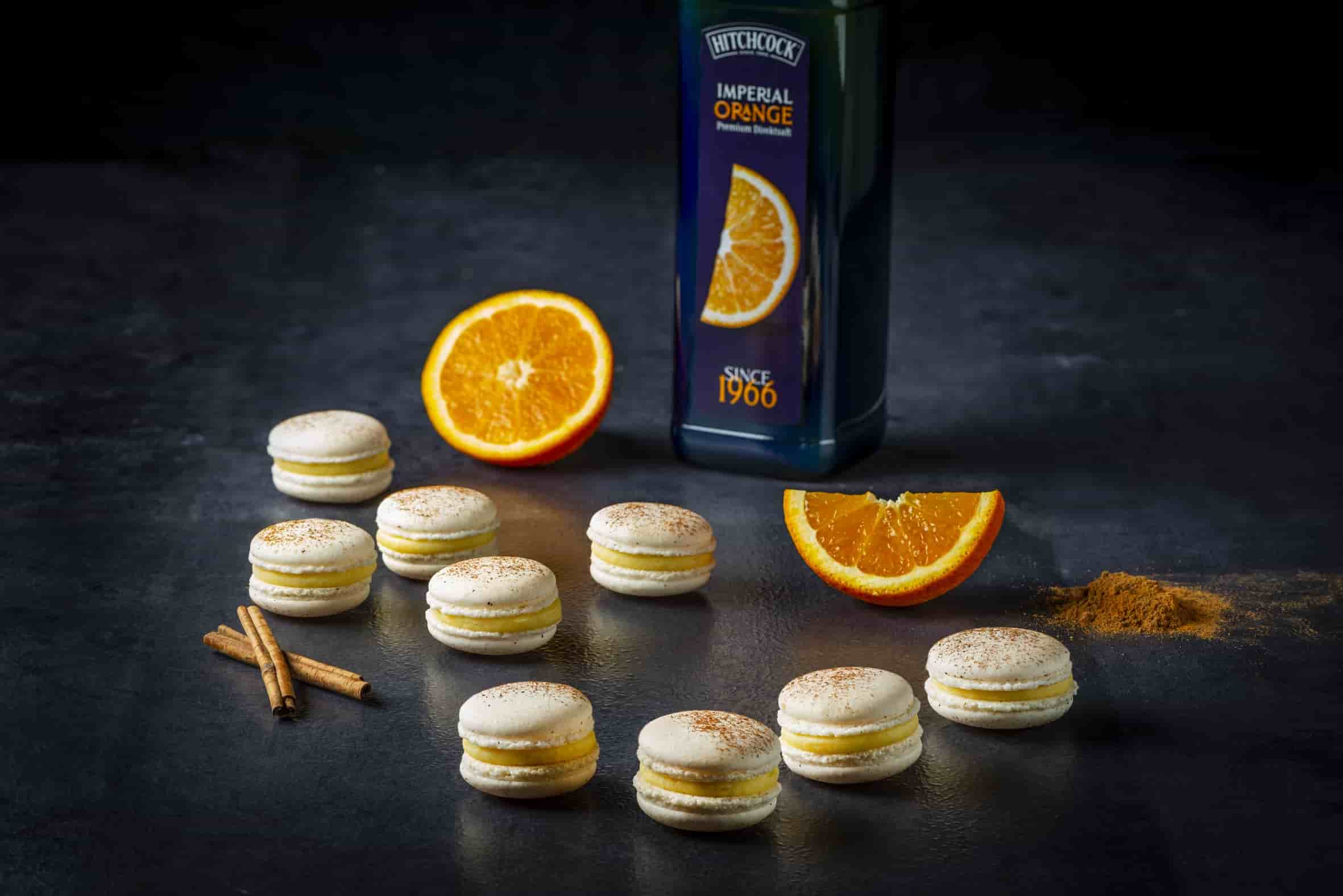 Luftig-leichte Orange-Ingwer-Macarons