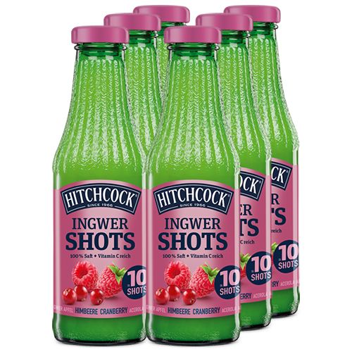 Ingwer Shot Himbeere Set 